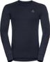 Maillot Manches Longues Odlo Active Warm Eco Bleu