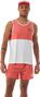 Débardeur Compressport Performance Orange/Blanc Homme