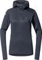 Forro polar Haglöfs LIM Mid Fast II Capucha Mujer Negro