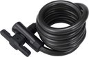 BBB KeyGuard Cable 15x1800mm (With Mounting Bracket) Black