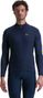 Santini Pure Long Sleeve Jersey Blue