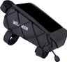 Waterproof bike frame phone bag 1L black WILD MAN