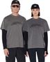 Unisex Supernatural Circle Short-Sleeve T-Shirt in Gray
