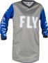 Fly F-16 Langarmtrikot Grau / Blau Kinder