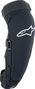 Alpinestars A-Impact Plasma Pro Knie- en Scheenbeschermer Zwart