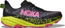 Women's Hoka Speedgoat 6 Trail Shoes Black/Pink/Yellow