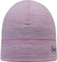 Cappellino Buff in lana merino leggera, rosa