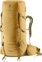 Zaino da trekking Deuter Aircontact Core 60 +10 L giallo da uomo