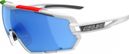 Lunettes Salice 020 blanc ITA RW bleu