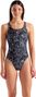Costume da bagno donna Arena Colour Book Nero/Corail