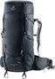 Zaino da trekking Deuter Aircontact Core 60 +10 L nero da uomo