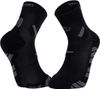 Chaussettes BV Sport Trail Ultra Mid Noir/Gris