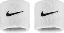Bracelet éponge (x2) Nike Swoosh Classic Blanc
