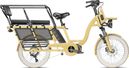 Vélo Cargo GAYA  L'Original Le Long  Moka  Pack Enfants