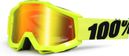 100% Googles Accuri / Fluo Yellow / Mirror Red Lens