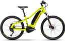 Wiederaufgearbeitetes Produkt - Haibike AllTrack Kids Kinder Elektro-Mountainbike Shimano Altus 9V 400 Wh 24'' Lime Yellow 2023 9 - 12 Jahre