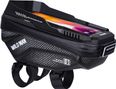 Bike handlebar bag with phone holder 1L black WILD MAN