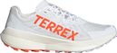 Adidas Terrex Agravic Speed White/Orange Men's Trail Shoes