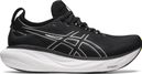 Zapatillas de Running Asics Gel Nimbus 25 Horma Ancha Negro Blanco