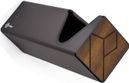 Parax D-Rack M Soporte de Pared Negro/Negro/Madera de Cebón