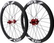 Paire de Roues Carbone Expert Pride Gravity Mat Control V1 Disque Rouge