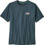 T-Shirt Patagonia 73 Skyline Bleu Homme