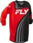 Fly Racing F-16 long sleeve jersey Black/Red/White Child