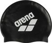 Arena Big Logo Swim Cap Nero