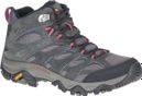 Chaussures de Randonnée Merrell Moab 3 Mid Gtx Gris