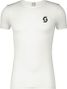 Uomo Scott Underwear Carbon Short Sleeve Baselayer White