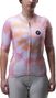LeBram Izoard Aero Women's Jersey met korte mouwen Roze Oranje