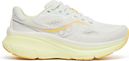 Saucony Guide 19 Women's Running Shoes in White/Yellow