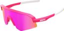 100% Slendale SL Satin Pitaya Sunglasses - HiPER Vital Pink Mirror