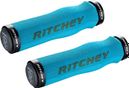 Paire de Grips Ritchey WCS Truegrip HD Locking Bleu