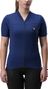 LeBram Ventoux Women's Short Sleeve Jersey Navy Blue