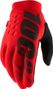 100% Brisker Red Long Gloves