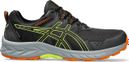 Chaussures de Trail Asics Gel-Venture 9 Waterproof Noir Jaune Orange Homme