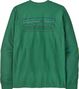 Patagonia P-6 Logo Langarmshirt Grün Herren