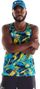 New Balance NYC Marathon RC Essential Men's Tank Top - Blue/Yellow