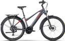 VTC Électrique Raymon TourRay E 6.0 Lady Tektro M350 9V 630Wh 27.5'' Gris 2024