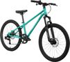 Terra - VTT 24  alu  8-12 ans  7 vit.  freins à disque  suspension -  Teal Green
