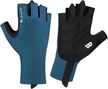 Gants antidérapants unisexes  respirants  demi-doigts - Bleu