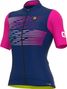 Maillot mangas cortas Mujer Alé Logo Fucsia