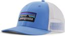 Patagonia P-6 Logo LoPro Trucker Cap Blue Unisex