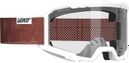 Masque Leatt Vizion 2.0 MTB Blanc/Clear 90 Vlt