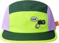 BV Sport 5-Panel-Kappe DBDB Clic Grün/Gelb/Lila