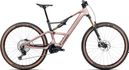 VTT Électrique Tout-Suspendu Orbea Rise SL M10 Shimano Deore XT/SLX 12V 630 Wh 29'' Rose Desert Gris Carbon Raw 2025