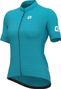 Maglia manica corta da donna Alé Level Turchese