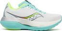 Chaussures Running Saucony Endorphin Trainer Blanc/Bleu Femme