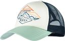 Casquette Buff Trucker Blanc Vert